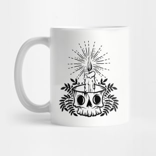 Skull Candleholder Mug